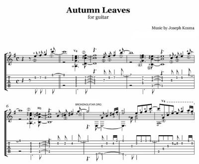 تبلچر Autumn-Leaves