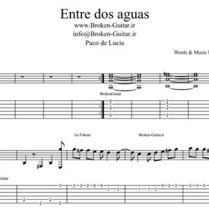 نت و تبلچر Entre Dos Aguas (رومبا)